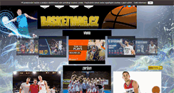 Desktop Screenshot of basketmag.cz